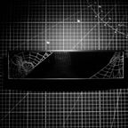 Black widow - clip on rearview mirror