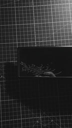 Skinny sigil - clip on rearview mirror